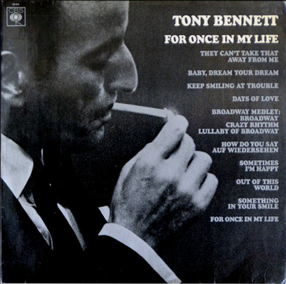 Tony Bennett – For Once In My Life LP