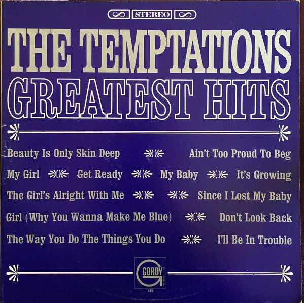 Temptations – Greatest Hits LP