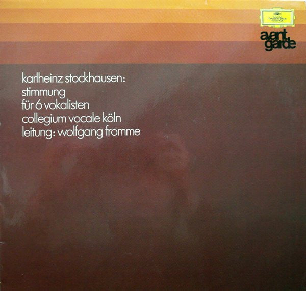 Karlheinz Stockhausen - Stimmung LP
