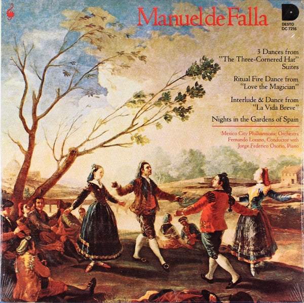 Manuel De Falla - 3 Dances / Nights in the Gardens of Spain LP