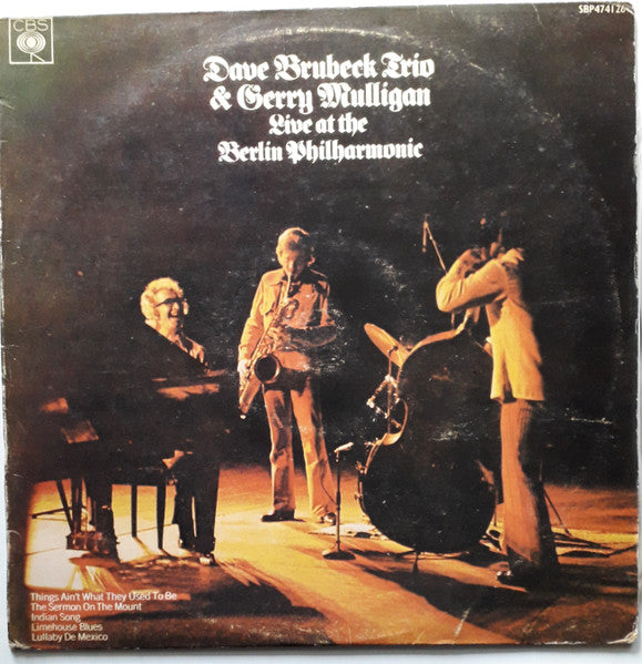 Dave Brubeck Trio & Gerry Mulligan – Live At The Berlin Philharmonie LP