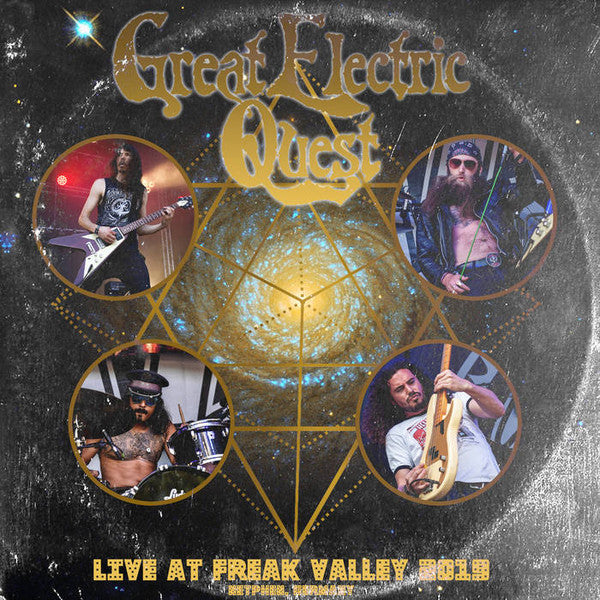 The Great Electric Quest – Live At Freak Valley 2019 (Clear With Black/Blue Splatter) LP