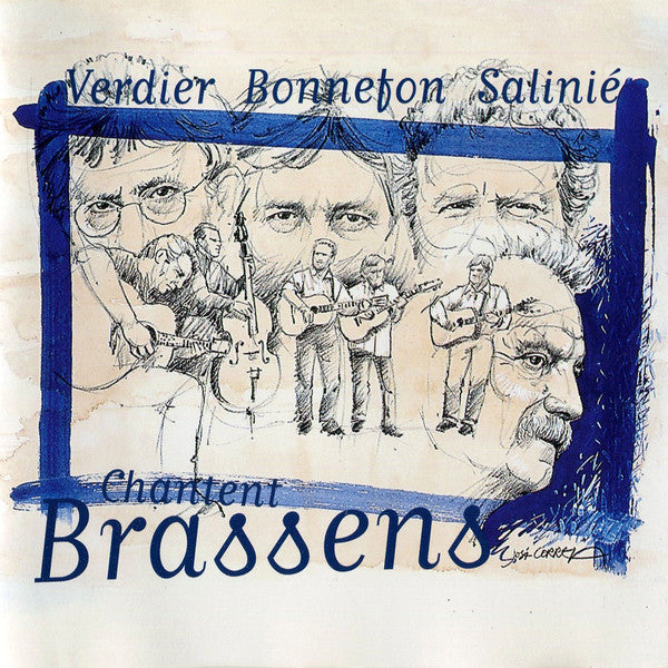 Jean-Paul Verdier, Jean Bonnefon, Patrick Salinié – Verdier, Bonnefon, Salinié chantent Brassens CD