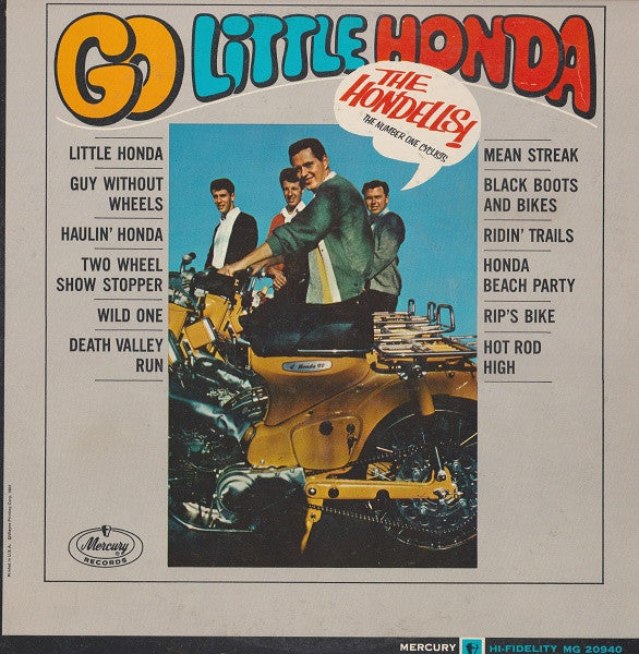 The Hondells! – Go Little Honda LP
