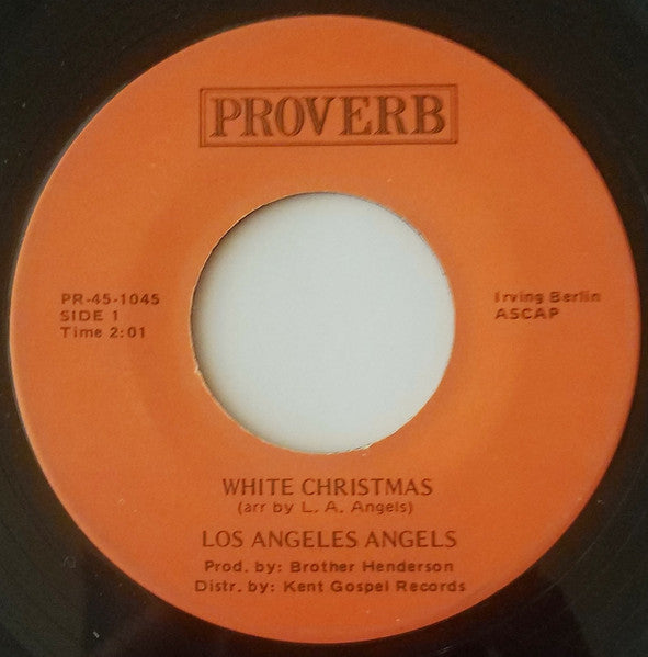 Los Angeles Angels – White Christmas 7"