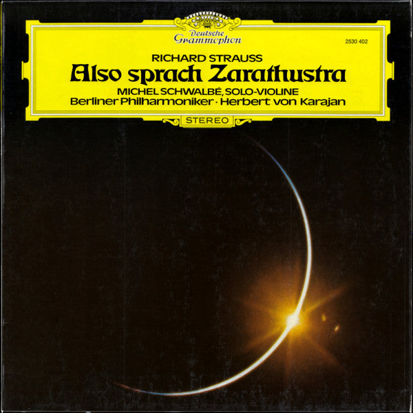 Strauss, Berlin Philharmonic, Michel Schwalbe - Also Sprach Zarathustra LP