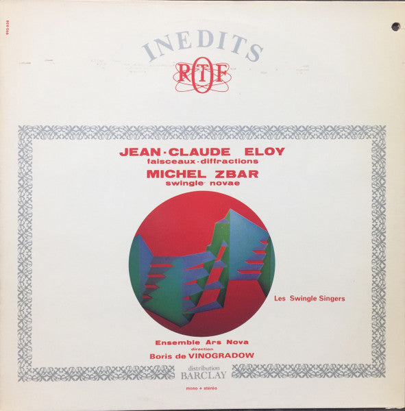 Jean-Claude Eloy / Michel Zbar – Faisceaux-Diffractions / Swingle Novae LP