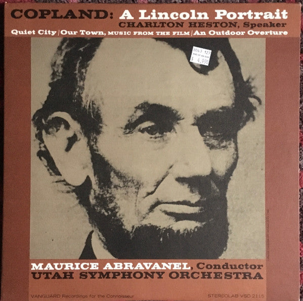 Copland – A Lincoln Portrait LP