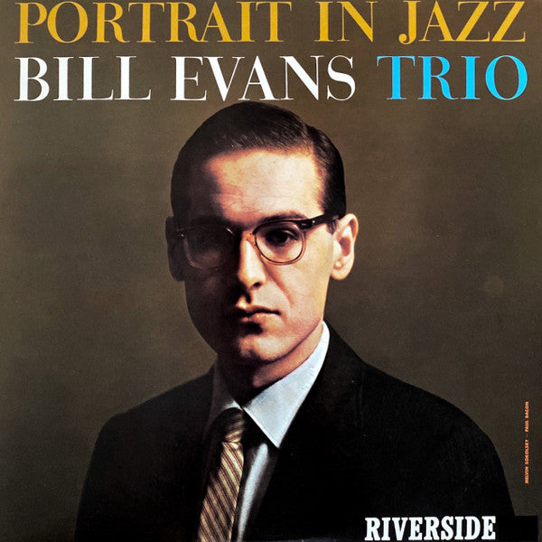 Bill Evans Trio – Portrait In Jazz (Blue w/ White Swirl) LP