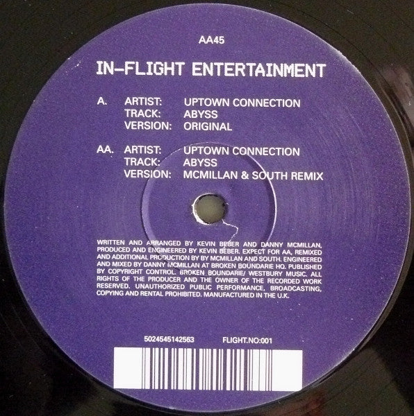Uptown Connection – Abyss 12"