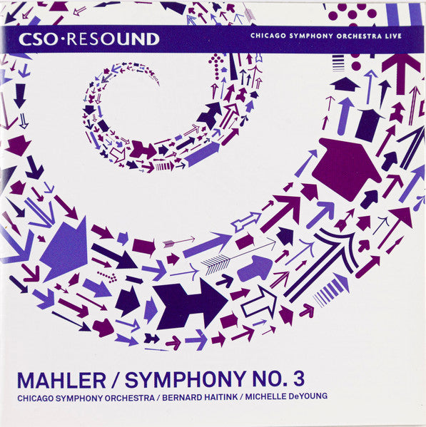 Mahler, Chicago Symphony Orchestra, Bernard Haitink, Michelle DeYoung – Symphony No. 3 CD
