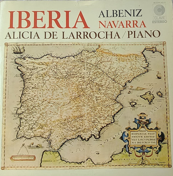 Isaac Albeniz / Alicia De Larrocha – Iberia-Navarra 2LP