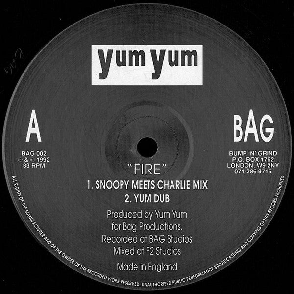Yum Yum – Fire 12"