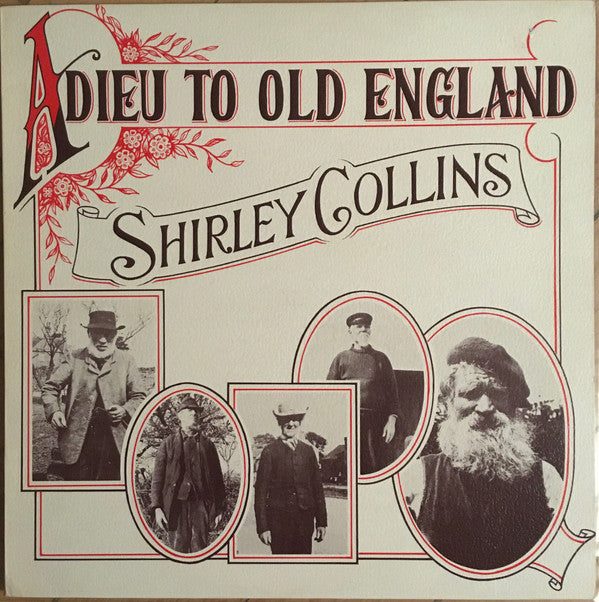 Shirley Collins – Adieu To Old England ('All Rights Reserved' above MCPS) LP