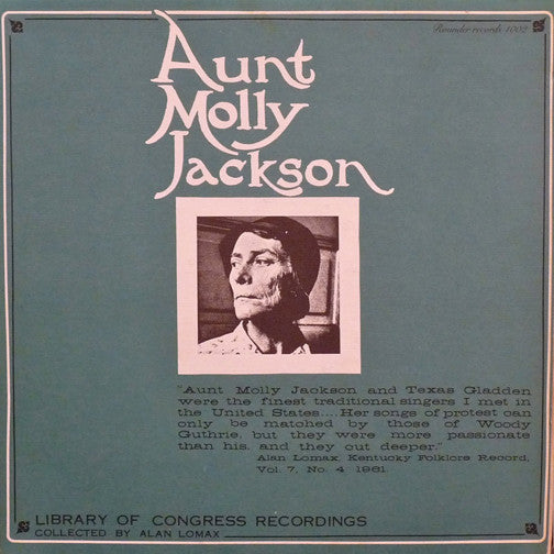 Aunt Molly Jackson – Library Of Congress Recordings LP