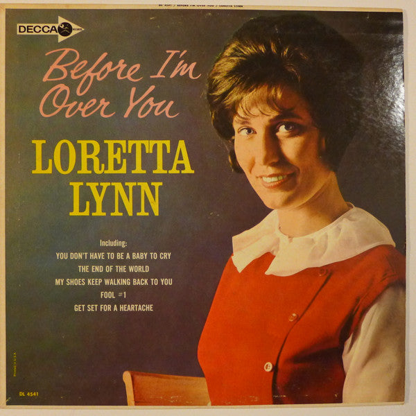 Loretta Lynn – Before I'm Over You LP