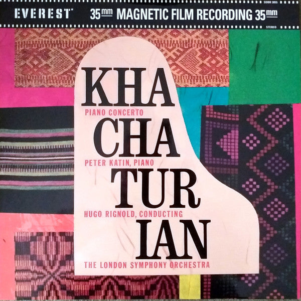 Aram Khatchaturian, Hugo Rignold – Khachaturian: Concerto for Piano and Orchestra (200g) LP