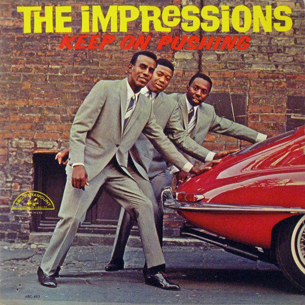 The Impressions – Keep On Pushing LP