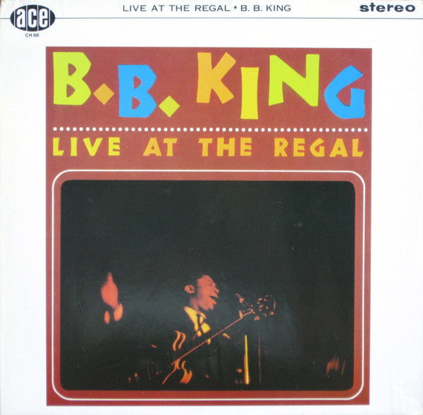 B.B. King - Live At The Regal (1983 UK pressing) LP