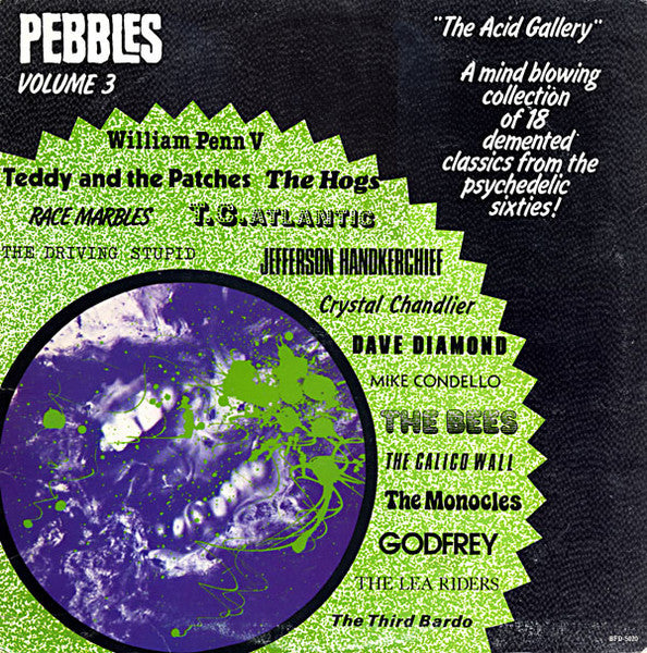 Various Artists – Pebbles Volume 3 "The Acid Gallery" LP