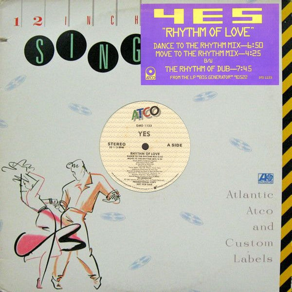 Yes – Rhythm Of Love LP