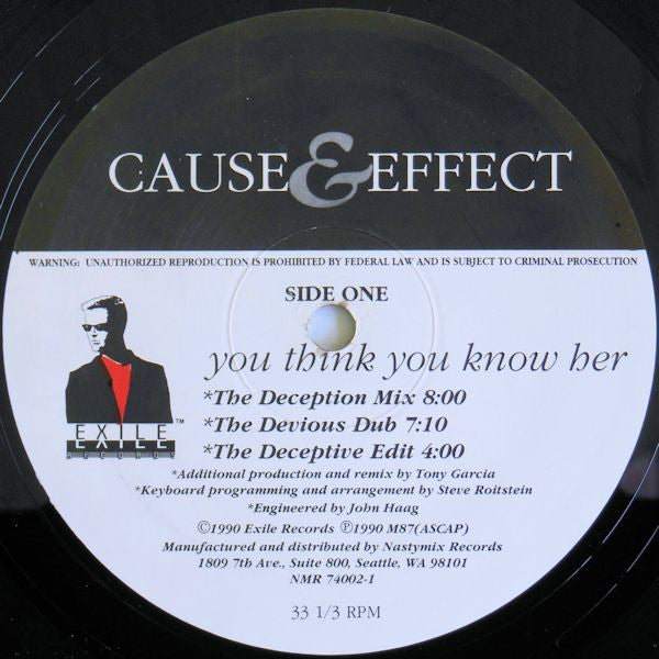 Cause & Effect – You Think You Know Her 12"