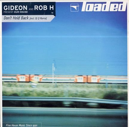 Gideon & Rob H - Don't Hold Back 12"