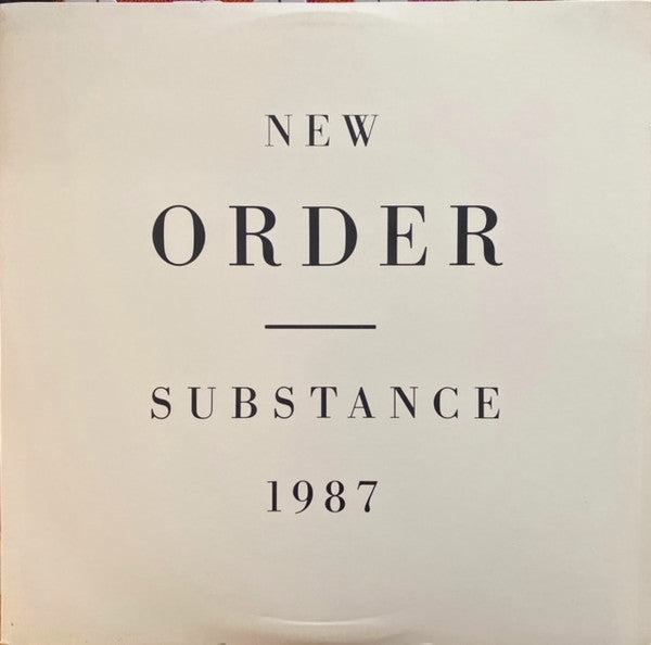 New Order - Substance 1987 2LP