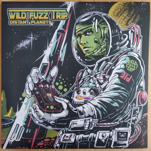 Distant Planets - Wild Fuzz Trip (Blue w/ Multicolor Splatter) LP