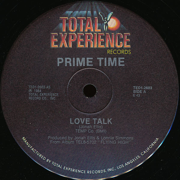 Prime Time – Love Talk 12"