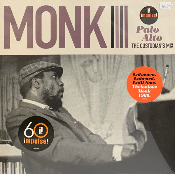 Thelonious Monk – Palo Alto: The Custodian's Mix LP