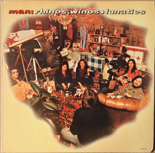 Man – Rhinos, Winos, And Lunatics LP