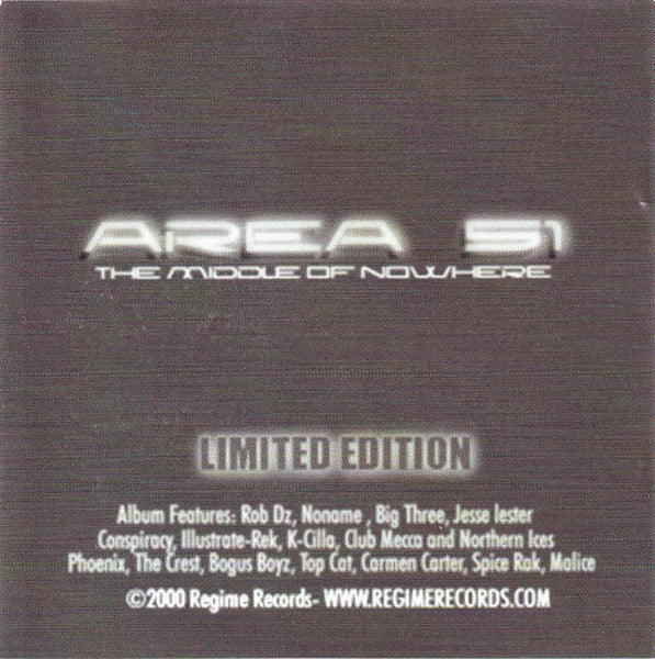 Various – Area 51: The Middle Of Nowhere CD