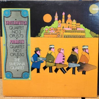 Shostakovich, Prokofiev / Smetana Quartet - No. 3 Opus 73 LP