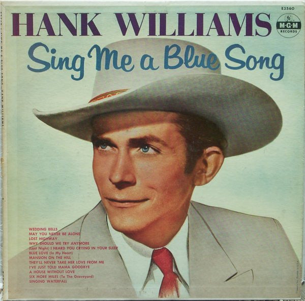 Hank Williams - Sing Me A Blue Song LP