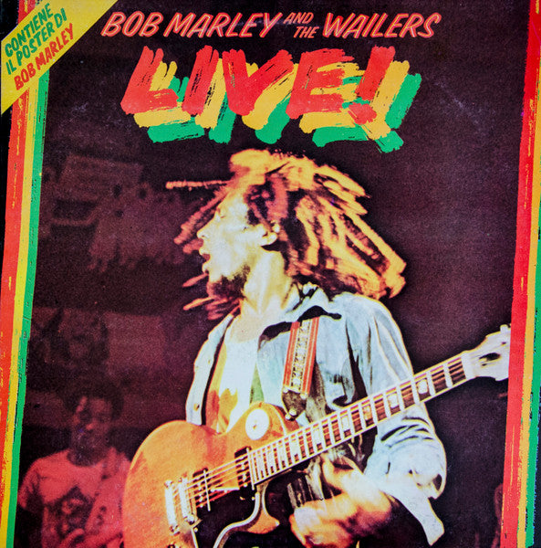 Bob Marley & The Wailers – Live! (Italian Pressing) LP