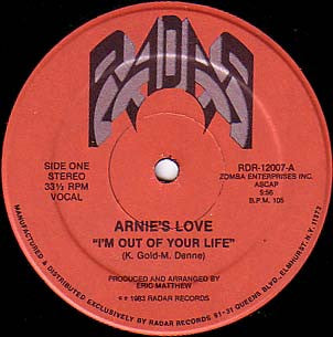 Arnie's Love – I'm Out Of Your Life 12"