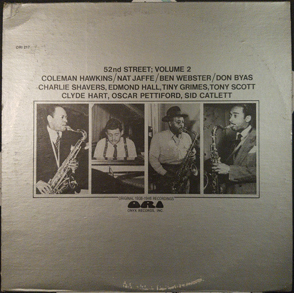 Various – 52nd Street; Volume 2 LP
