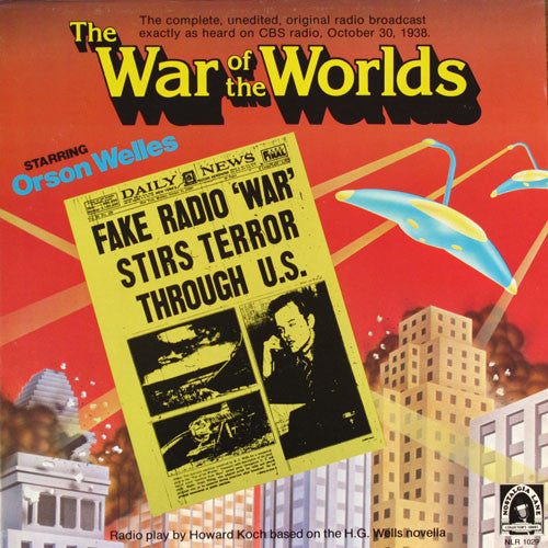 Orson Welles – The War Of The Worlds LP