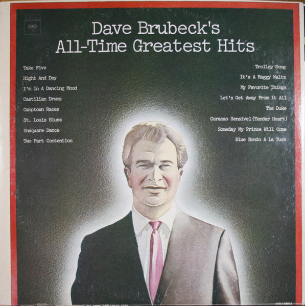 Dave Brubeck - All Time Greatest Hits LP