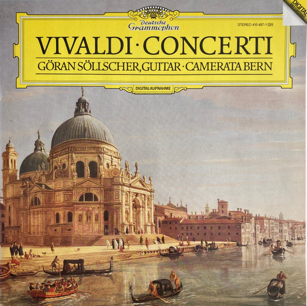 Vivaldi. Göran Söllscher, Camerata Bern – Concerti LP