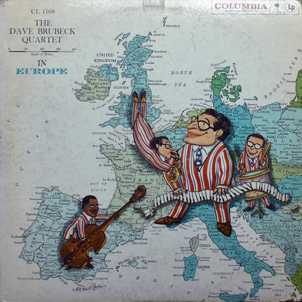 Dave Brubeck – Dave Brubeck Quartet In Europe LP