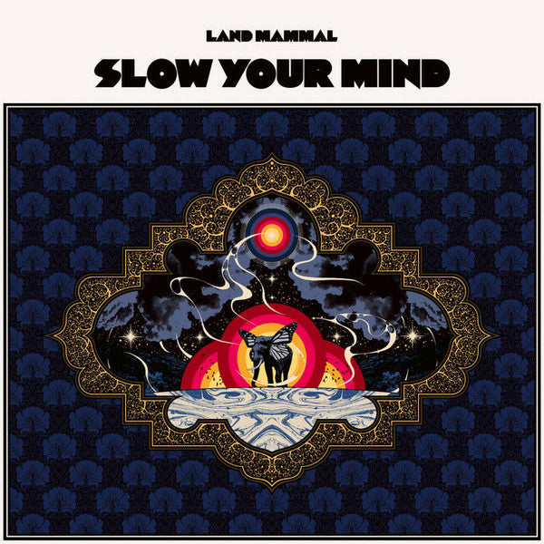 Land Mammal – Slow Your Mind (Blue / White / Black Marbled) LP