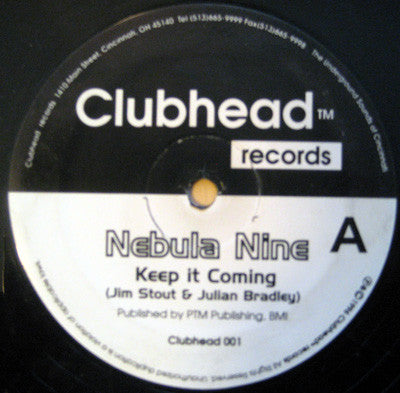 Nebula Nine – Keep It Coming 12"