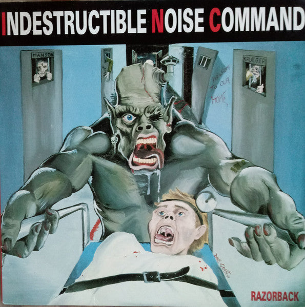 Indestructible Noise Command – Razorback LP