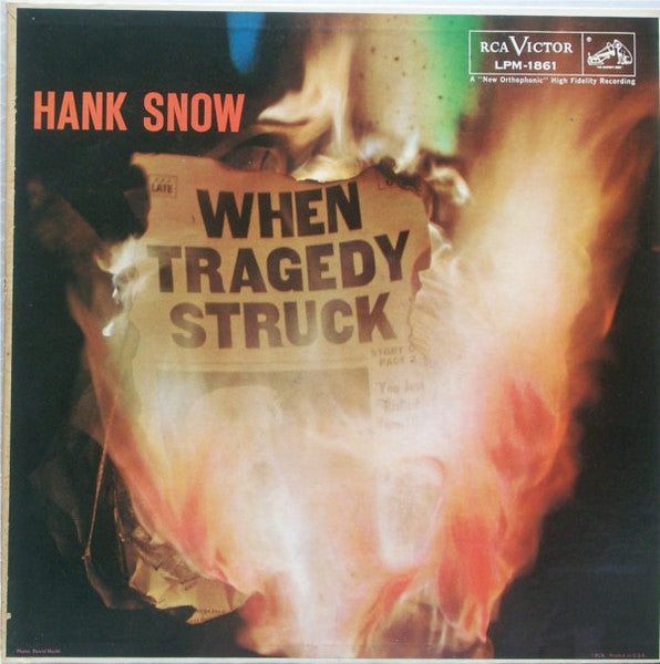 Hank Snow – When Tragedy Struck LP