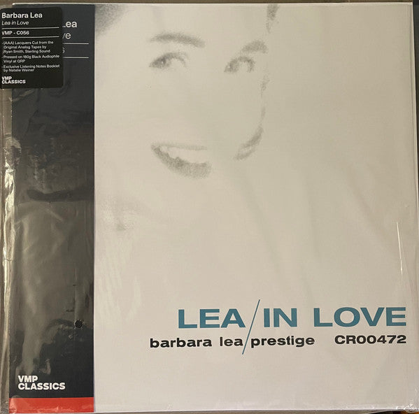 Barbara Lea – Lea In Love (VMP, Mono 180g) LP
