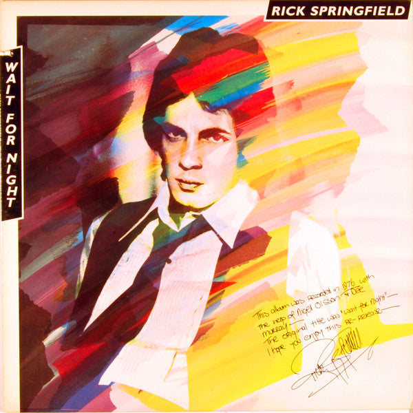 Rick Springfield – Wait For Night LP