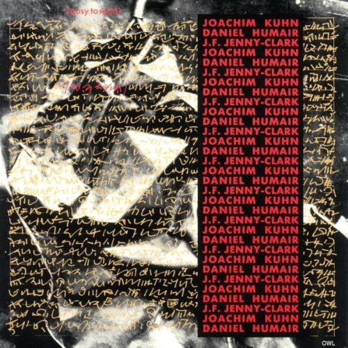 Joachim Kuhn, Daniel Humair, J.F. Jenny-Clark - Easy To Read LP