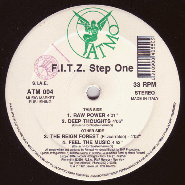 F.I.T.Z. - Step One 12"